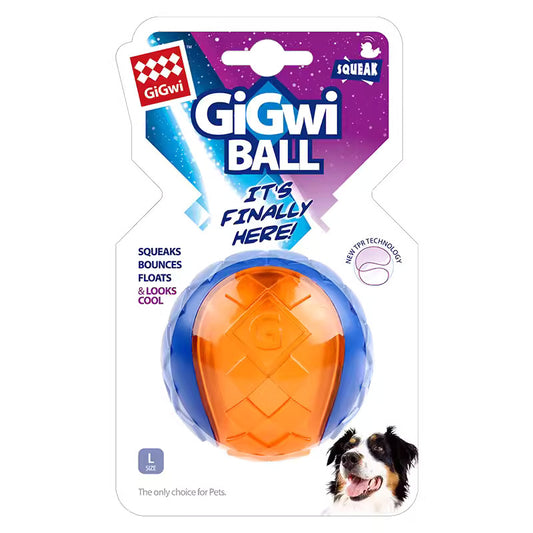 GiGwi Toys Rubber Outdoor Dogs Playing Ball-Large