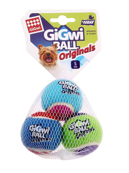 GiGwi Tennis Balls For Dogs X3
