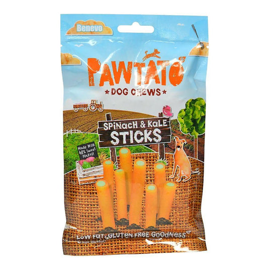 Benevo Pawtato Spinach & Kale Sticks (Vegan)