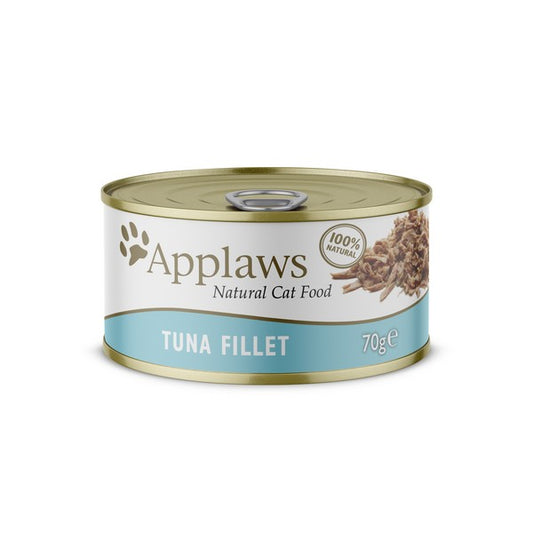 Applaws Cat Food Tuna Fillet 70g (24 x 70g Tins)