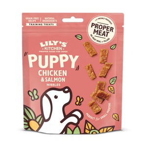 Lilys Kitchen Puppy Nibbles Chicken and Salmon 70g