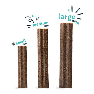 Edgard and Cooper Small Breed Doggy Dental Sticks Mint Oil and Strawberry 105g-7 sticks