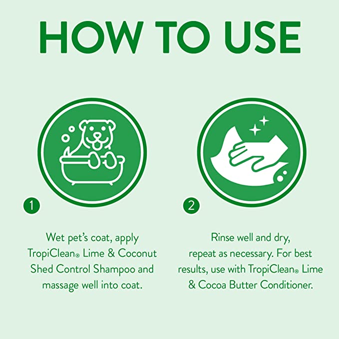 TropiClean Lime and Coconut Shampoo 355ml