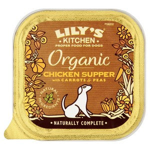 Lilys Kitchen Organic Chicken Supper for Dogs 150g