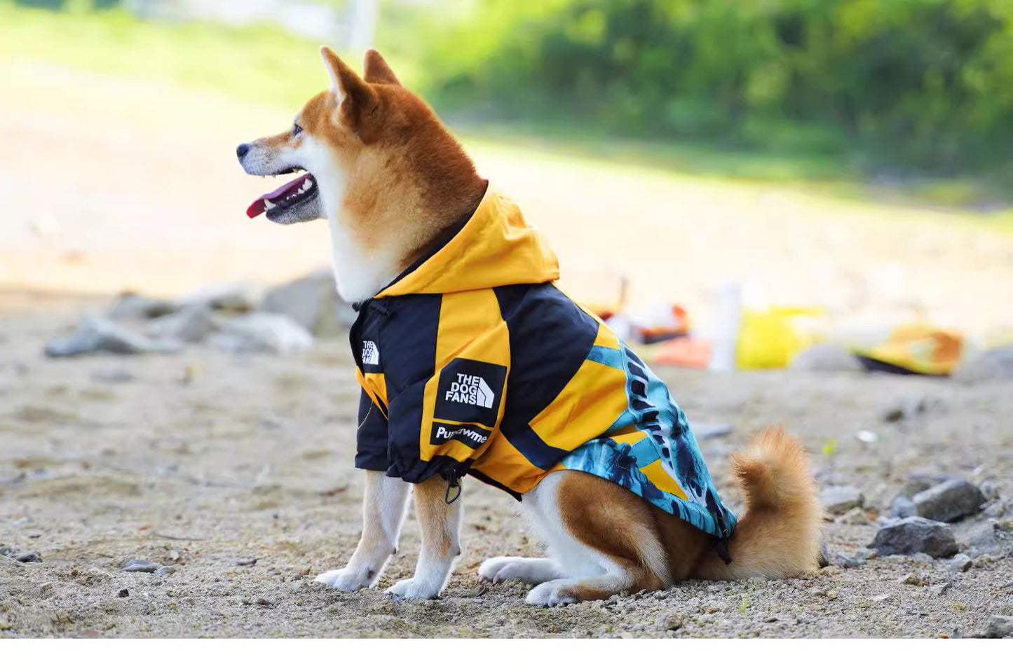 Stylish Dog Raincoat-XL/2XL/3XL