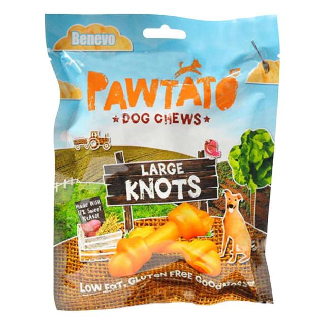 Benevo Pawtato Knot Sweet Potato Dog Treats 150g