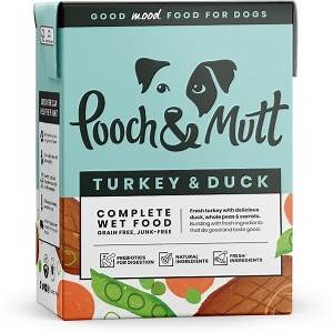 Pooch & Mutt Turkey Duck 375g Tetra Pack