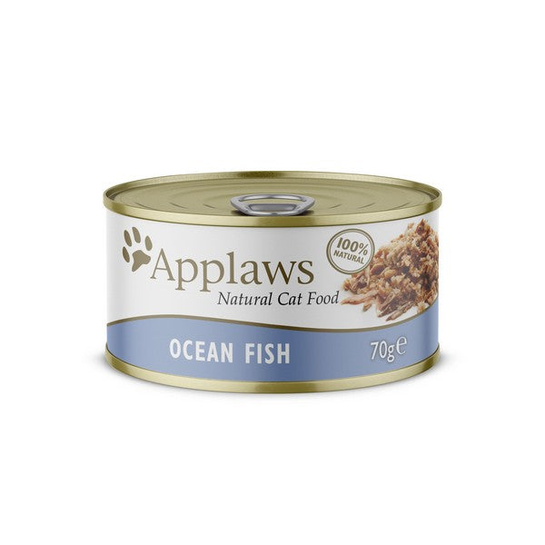 Applaws Cat Food Ocean Fish 70g (24 x 70g Tins)