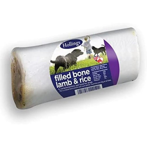Hollings Filled Bone Lamb and Rice 190g