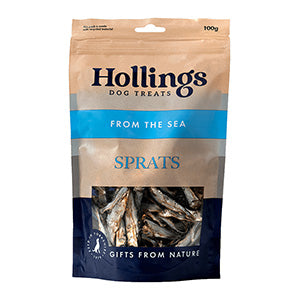 Hollings Sprats Dog Treat 100g