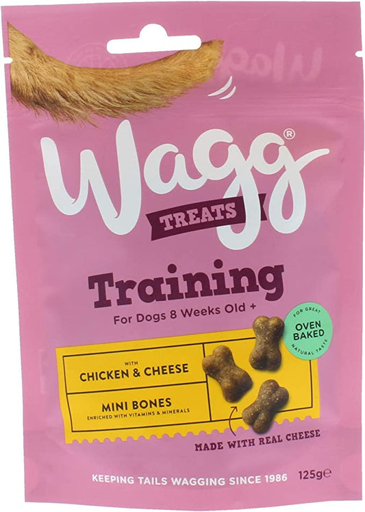 Wagg Chicken & Cheese Training Dog Treats 125g