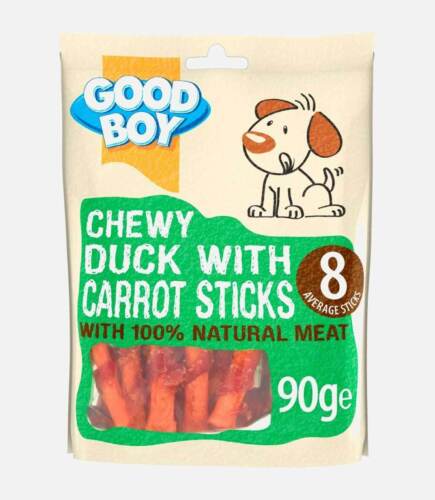 Good Boy Pawsley & Co Duck & Carrot sticks 90g