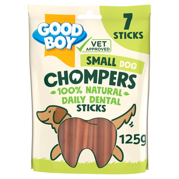 Goodboy Chompers Small Dental Sticks 85mm 7pk 125g