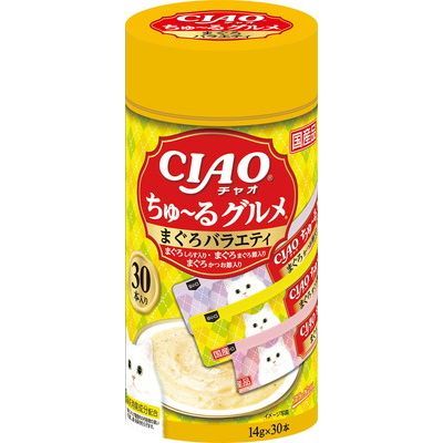 Ciao Tuna Party Recipe Unique Creamy Treat 14g*30