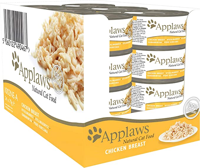 Applaws Cat Food Chicken Breast 70g (24 x 70g Tins)