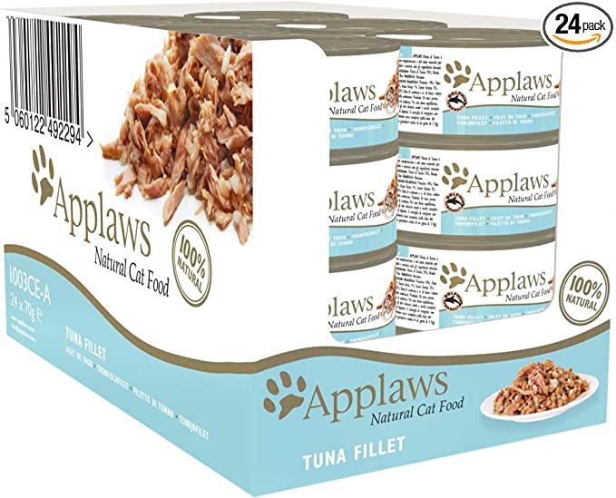 Applaws Cat Food Tuna Fillet 70g (24 x 70g Tins)